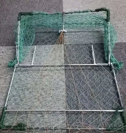 【40*50cm】Red para Capturar Gallinas y Aves con Mecanismo de Resorte, Fácil y Práctica