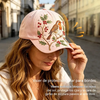 🧢Șapcă premium la modă cu broderie 3D, protecție solară și umbrire