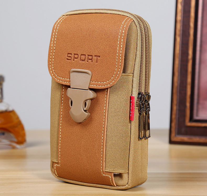 🔥Bolsa casual de hombre para exteriores, bolsa de deporte para teléfono móvil