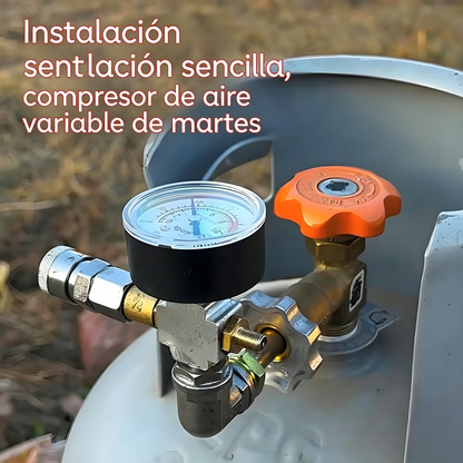 👍👍Manómetro de presión modificado para tanque de GLP. Bomba de aire y herramientas para reparación de neumáticos. Válvula miniatura para extintor de incendios de alta presión para exteriores.【Ventas mensuales: 9999+】