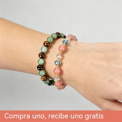 🎁 ¡Compra 1 y llévate 1 GRATIS! 🖤 Pulsera de Obsidiana Negra – Símbolo de Protección, Fortuna y Prosperidad