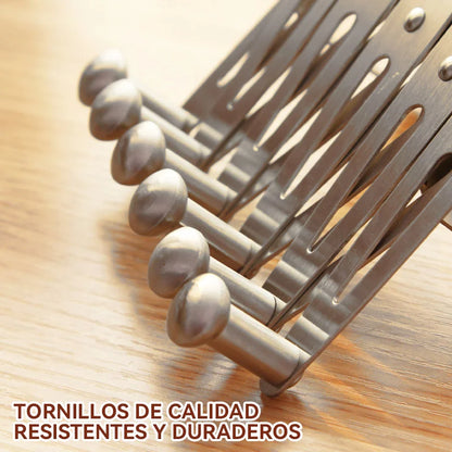 Ganchos retráctiles, no requieren perforación, almacenamiento para baño, aseo, dormitorio, perchero para puerta