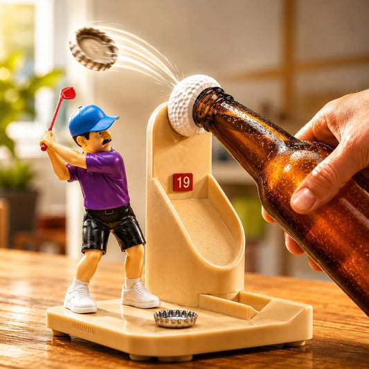 🔥¡Oferta imperdible, 50% de descuento!⛳ 🏌️✨Abrebotellas divertido con temática de golf