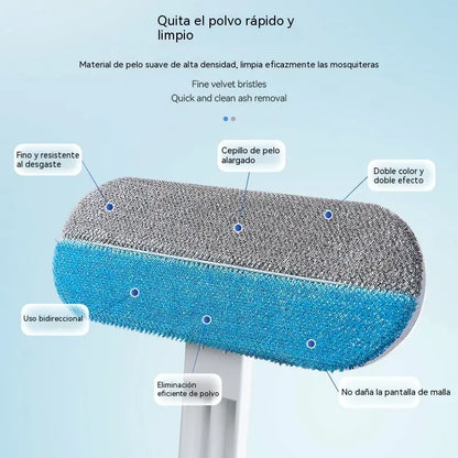🧼✨Cepillo de limpieza multiusos 2 en 1✨Ayuda de limpieza eficaz