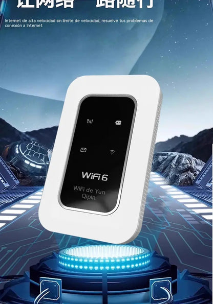 💻📶Un router Wi-Fi portátil que no requiere fuente de alimentación, perfecto para apartamentos de alquiler, residencias de estudiantes y excursiones al aire libre.