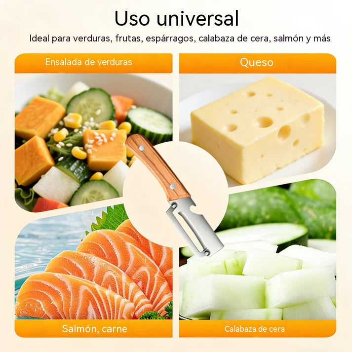 💥Compra uno y llévate otro gratis💥🔪Pelador multifuncional de acero inoxidable🧅
