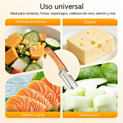 💥Compra uno y llévate otro gratis💥🔪Pelador multifuncional de acero inoxidable🧅