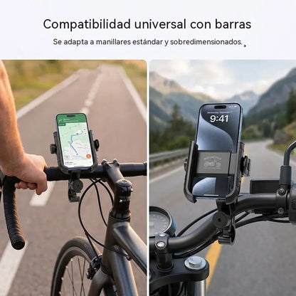 🚴‍♂️ Soporte para móvil de bicicleta con SecureLock | Compra 2 y llévate 1 gratis 🔥 | Antigolpes y de liberación rápida ✨