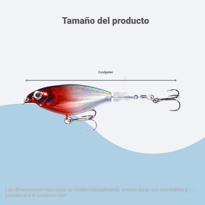 🔥【5 piezas】Señuelo de hélice para tractor de superficie