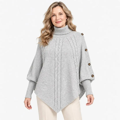 【S–3XL】Absolutna uspešnica za jesensko in zimsko sezono! S to toplo pleteno ogrinjalo lahko preprosto skrijete pomanjkljivosti postave. ✨