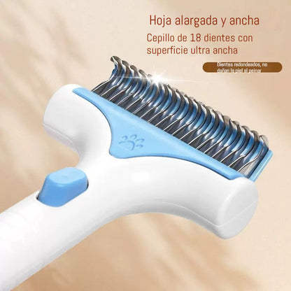 【Juego de 4 piezas】Solo 25 euros🐕🐈Peine desenredante para mascotas, para gatos y perros, para eliminar el pelo suelto.