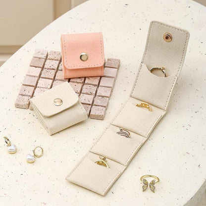 【2 piezas】🔥Último día: 49% de descuento en minibolso de viaje para joyas.