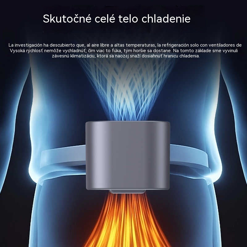 🌀❄Nový vysokokapacitný USB ventilátor s digitálnym LED displejom do auta a vonkajšieho prostredia