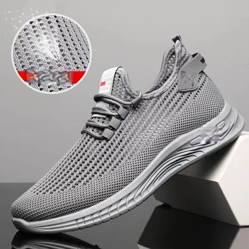 🔥🔥Gran oferta🔥👟【39-44】Zapatos casuales de moda antideslizantes de malla transpirable y cómodos para hombre