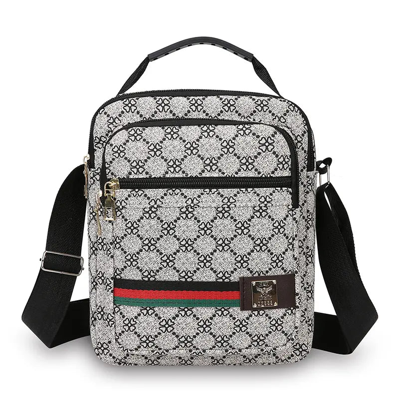 💞🧳Nuevo bolso de hombro para hombre de gran capacidad en piel sintética (PU)