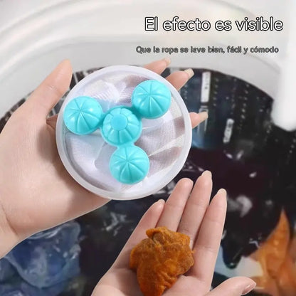 3 artículos 24 euros🎉 Bolsas flotantes de malla polar para lavandería