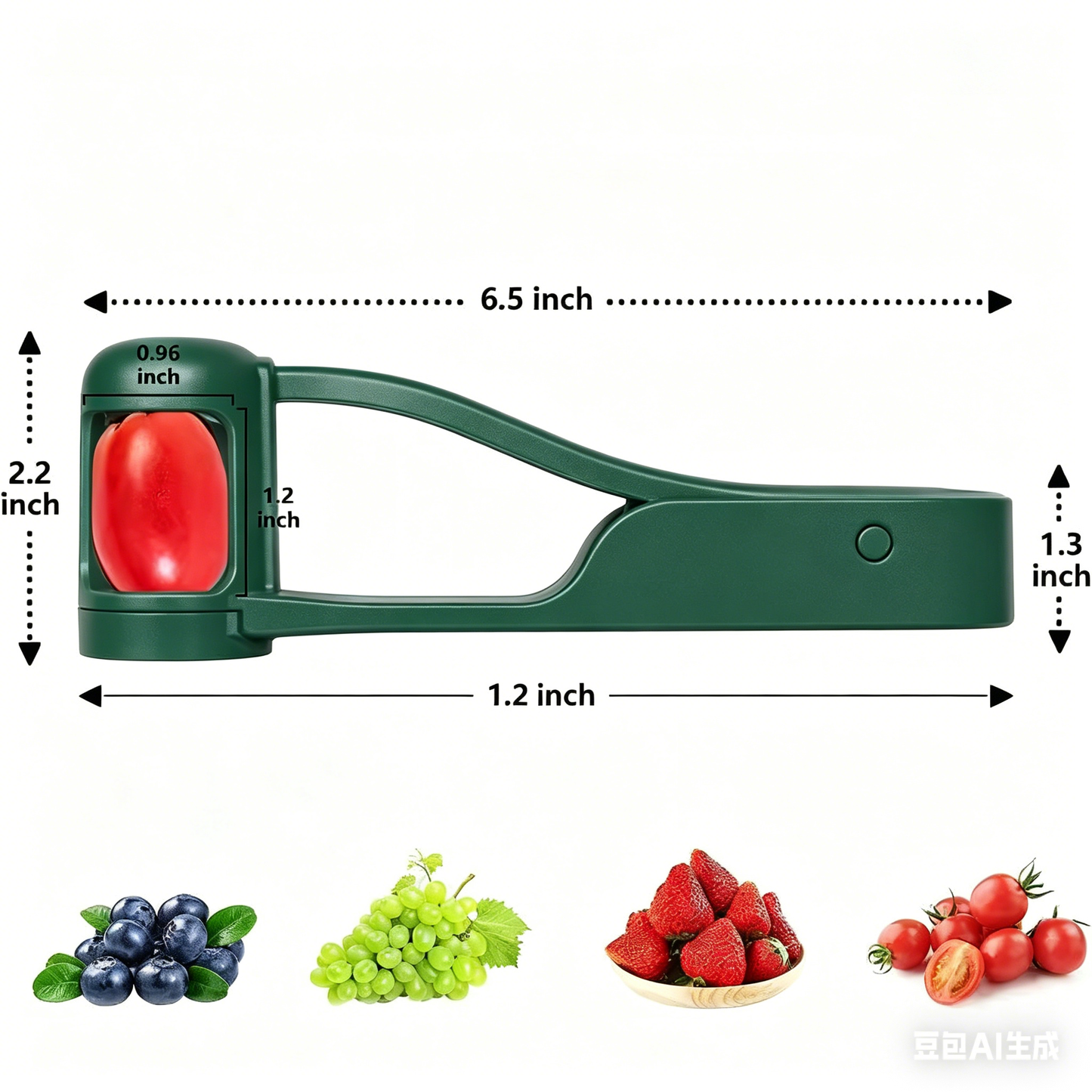Cortador de frutas 3 en 1