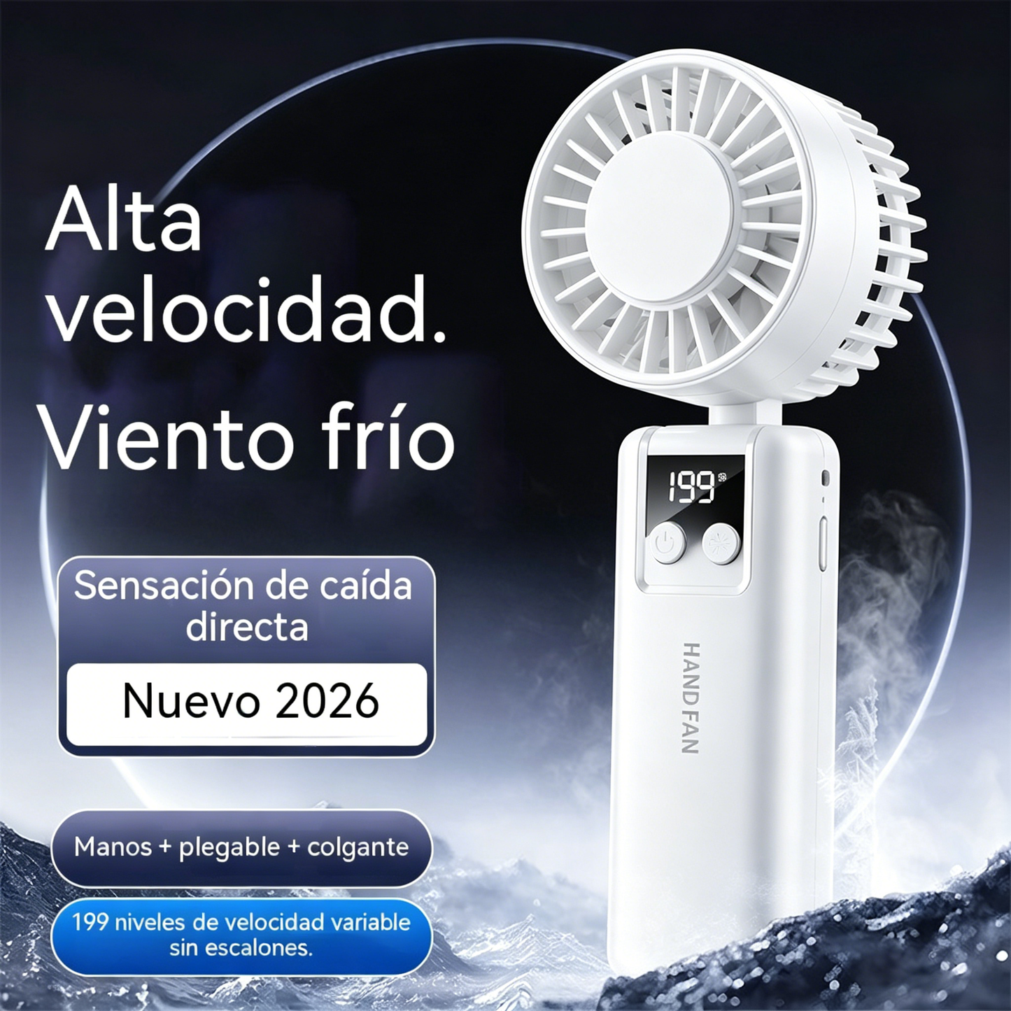 🌞Verano❄️Mini ventilador de refrigeración