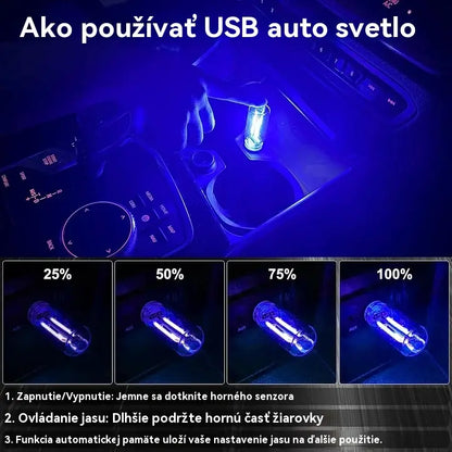 【50% OFF！！！】【Kup 3, získej 3 zdarma】6 položky za 560 Kč🚗💡Noční žárovka do auta s USB
