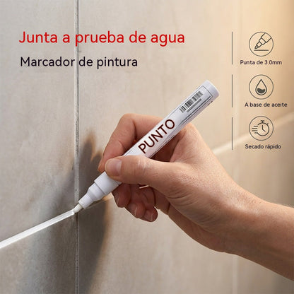 【4 piezas 27 euros】Rotulador de pintura al óleo resistente al agua para cerámica