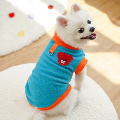 Chaquetas suaves, lindas y cálidas para perros y gatos, disponibles en dos estilos.