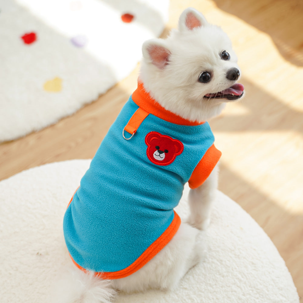 Chaquetas suaves, lindas y cálidas para perros y gatos, disponibles en dos estilos.