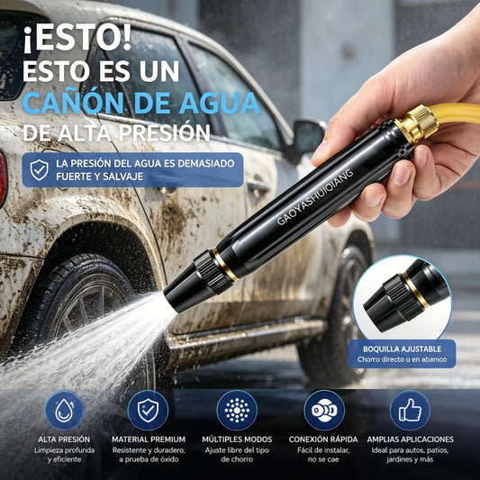 55% de descuento — Último día: Pistola rociadora de alta presión para el hogar