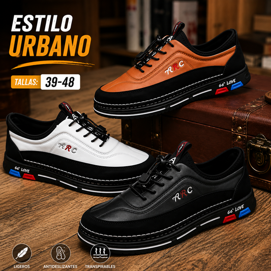 💯🔥👟【39-48】Los zapatos de negocios casuales para hombre están hechos de cuero impermeable y resistente a las manchas con una suela suave para un uso cómodo.