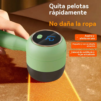 ✨ Quitapelusas eléctrico portátil multifuncional quitapelusas profesional para prendas de lana punto y algodón