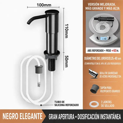 🧼 ¡El dispensador que hará tu cocina mucho más práctica!