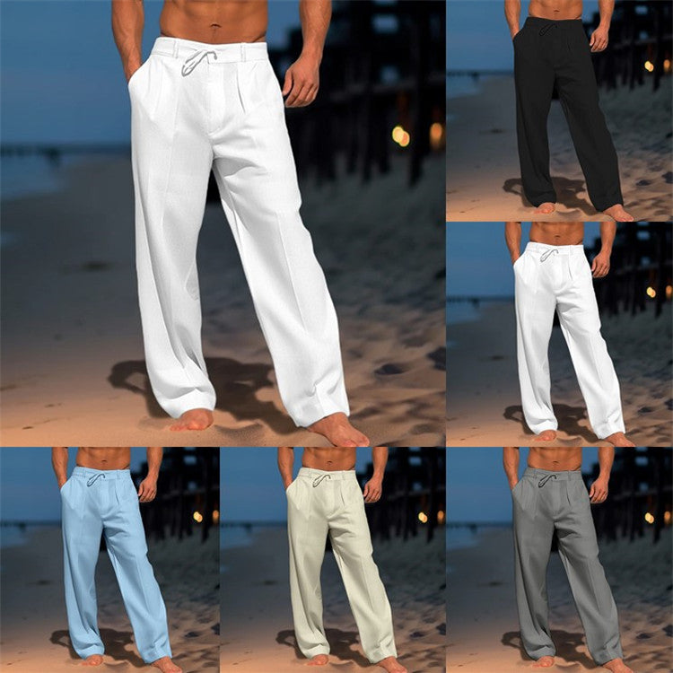 🔥【S-3XL】 2026 nuevos pantalones casuales de verano para hombres, cómodos y transpirables