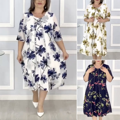 📢💥【S-5XL】2025 nuevo vestido de moda de talla grande