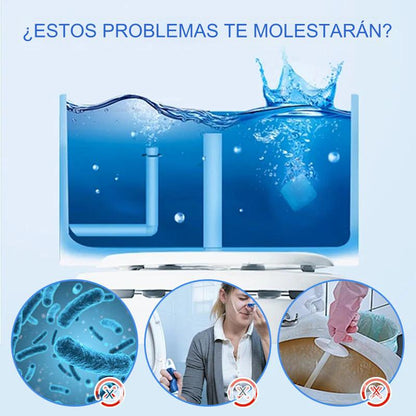 【🏆36 piezas】Poderosas pastillas efervescentes para limpiar inodoros: dejan fragancia, eliminan la cal, reducen el amarilleo y eliminan los olores.