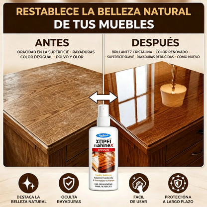 【Compra 1 y llévate 1 gratis】🪑 ✨ El abrillantador de muebles de alto brillo renueva la madera y el vinilo en segundos.