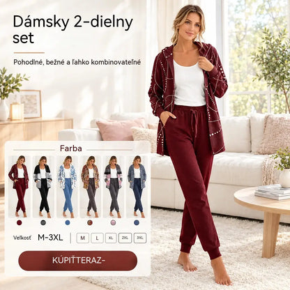 【S-3XL】💃 💖 Nová súprava na doma na rok 2026 – jednoduchá a elegantná.