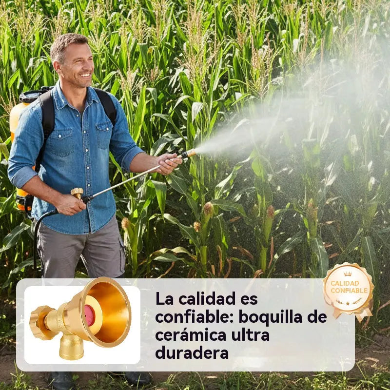 💦Boquilla de Riego Ajustable de Latón para Pulverizador Agrícola 🌾