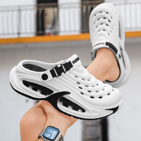 👟50% DE DESCUENTO🌬️Sandalias 2 en 1 para hombre de uso universal: suela gruesa de EVA, antideslizante y extremadamente ligera y transpirable🏃‍♂️