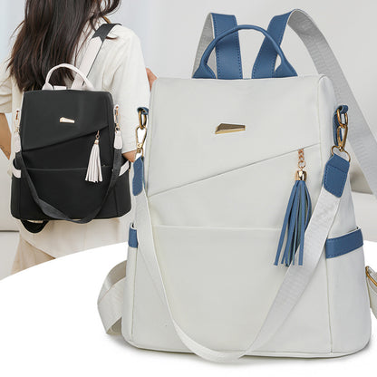 💓👜La nueva mochila de viaje de piel suave, con diseño moderno y gran capacidad, para dos usos.