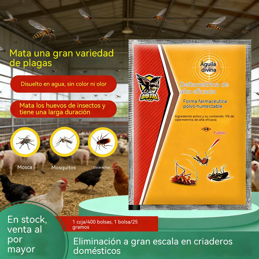 【5 PCS】Spray especial para matar mosquitos y moscas para granjas de cría