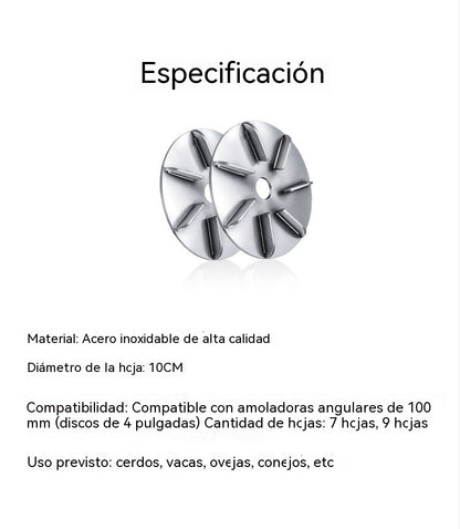 [2 piezas 27 euros]Disco raspador para eliminar el pelo de cerdo que ahorra esfuerzo