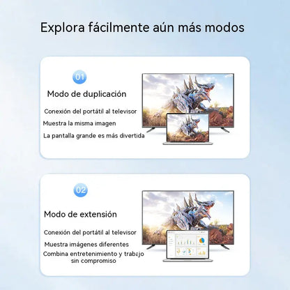 Cable de transmisión de vídeo de alta definición para monitor