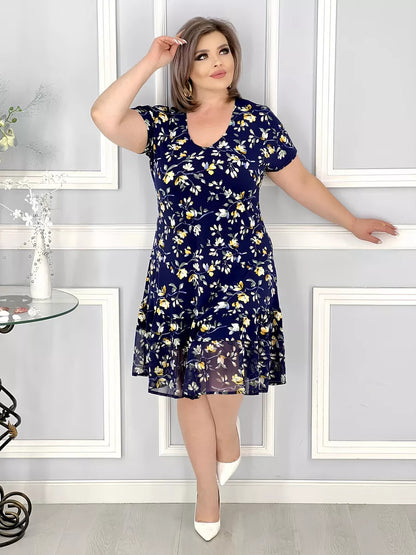 🔥【S-5XL】👗El nuevo vestido de moda, diseño clásico, elegante y sencillo.