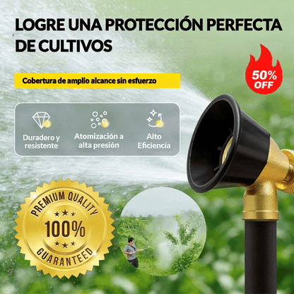 💦【2 piezas】Boquilla de riego ajustable para pulverizadores agrícolas🌾