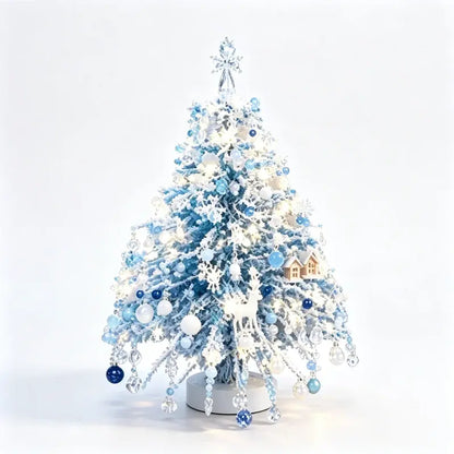 🎄✨ Kit DIY Árbol de Navidad Luminoso con Cuentas | Crea tu Propia Decoración Navideña