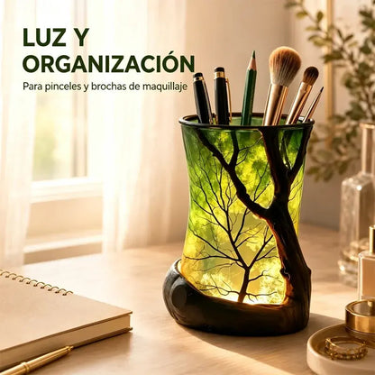🍃✨ Varázslatos erdei lámpa levél mintával | Világítsd meg otthonod természetes bájjal