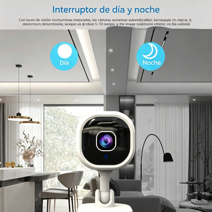 Cámara de seguridad inalámbrica inteligente HD para el hogar