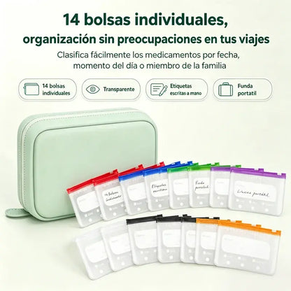 （Página 14）💊 Bolsa Impermeable para Medicamentos – Organizador Portátil para Medicinas y Accesorios, Ideal para Viajes, Hogar y Uso Diario