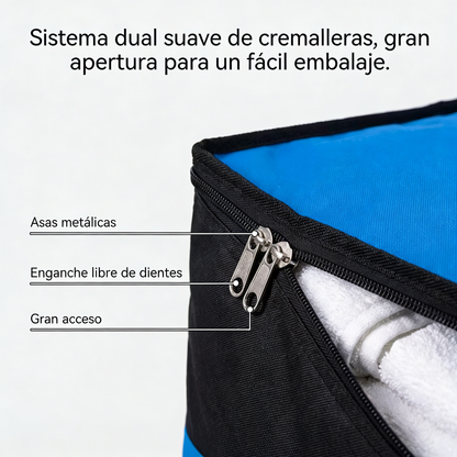 📦 ¡Compra 1 y llévate 1 gratis! 🧳 Bolsa de mudanza plegable: asas resistentes y duraderas y cierre de cremallera.