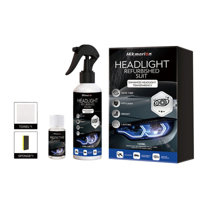 🚗💡Kit de restauración de faros de coche: productos para limpieza, eliminación de manchas, brillo y cuidado.