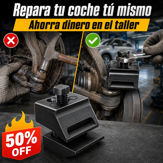🚗 Herramienta expansora y separadora de suspensión automotriz de doble cabeza – fácil, segura y eficiente🔥